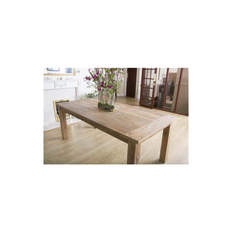 2m Reclaimed Teak Mexico Dining Table